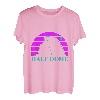 Half Dome Berg Bergsteiger klettern Wanderer Gipfelstürmer T-Shirt