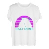 Half Dome Berg Bergsteiger klettern Wanderer Gipfelstürmer T-Shirt