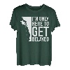 Ich bin nur hier, um mich zu sichern Funny Climber Rock Climbing T-Shirt