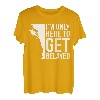Ich bin nur hier, um mich zu sichern Funny Climber Rock Climbing T-Shirt