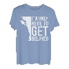 Ich bin nur hier, um mich zu sichern Funny Climber Rock Climbing T-Shirt