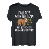 Faultier Wander Team Wandern Berge Spruch T-Shirt