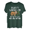 Faultier Wander Team Wandern Berge Spruch T-Shirt