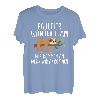 Faultier Wander Team Wandern Berge Spruch T-Shirt