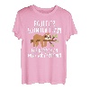 Faultier Wander Team Wandern Berge Spruch T-Shirt