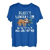 Faultier Wander Team Wandern Berge Spruch T-Shirt