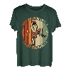 Verteilen Sie Ihre Beine und vertrauen Sie dem Gummi T-Shirt
