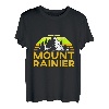 Mount Rainier Bergsteiger Gipfelsport Wandern Hiking T-Shirt