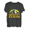 Mount Rainier Bergsteiger Gipfelsport Wandern Hiking T-Shirt