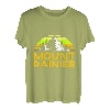 Mount Rainier Bergsteiger Gipfelsport Wandern Hiking T-Shirt