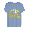 Mount Rainier Bergsteiger Gipfelsport Wandern Hiking T-Shirt