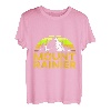 Mount Rainier Bergsteiger Gipfelsport Wandern Hiking T-Shirt