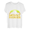 Mount Rainier Bergsteiger Gipfelsport Wandern Hiking T-Shirt