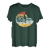 Vintage Living On The Edge Bergsteiger Klettern Bouldering T-Shirt