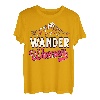 Wander Women Damen Mädchen Berge Bergsteiger Wandern T-Shirt