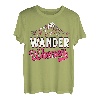 Wander Women Damen Mädchen Berge Bergsteiger Wandern T-Shirt