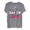 Wander Women Damen Mädchen Berge Bergsteiger Wandern T-Shirt