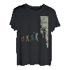 Bouldern Evolution Vintage Bergsteigen Klettern T-Shirt