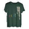 Bouldern Evolution Vintage Bergsteigen Klettern T-Shirt