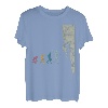 Bouldern Evolution Vintage Bergsteigen Klettern T-Shirt