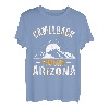 Phoenix Arizona Bergsteiger und Wanderer Gipfel Bergfan T-Shirt