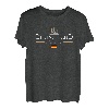 Klettersteig Deutschland Klettern Training Bergsteiger T-Shirt