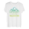 Mir Reichts Ich Geh Wandern Berge Bergsteiger Hike Geschenk T-Shirt