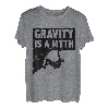 Gravity Is A Myth Rock Climbing Bouldern Climber Boulder T-Shirt