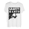 Gravity Is A Myth Rock Climbing Bouldern Climber Boulder T-Shirt