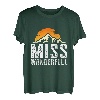 Wanderfull Wanderer Gipfelsport Bergsteiger Bergfan T-Shirt