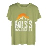 Wanderfull Wanderer Gipfelsport Bergsteiger Bergfan T-Shirt
