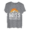 Wanderfull Wanderer Gipfelsport Bergsteiger Bergfan T-Shirt