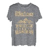 Herren Lustiges Wanderung Einen Alten Mann Beim Wandern Bergsteiger T-Shirt