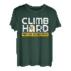 Climb Hard Send Harder Seilkletterer Bouldern T-Shirt