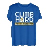 Climb Hard Send Harder Seilkletterer Bouldern T-Shirt