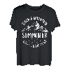 Wanderer Bergsteiger Bergfan Wanderlust Berge Wandern T-Shirt