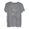 Kletterer Splash Art Kletter Retro Felskletterer Vintage T-Shirt