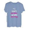 Damen Echte Mädchen gehen Tourenski Ski Skitour Geschenkidee T-Shirt