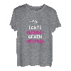 Damen Echte Mädchen gehen Tourenski Ski Skitour Geschenkidee T-Shirt