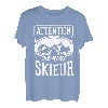 Achtung - Serial Skifahrer - Alpinski, Skifahrer T-Shirt