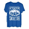 Achtung - Serial Skifahrer - Alpinski, Skifahrer T-Shirt