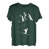 Skifahrer Mountain Geschenk für Skifahren und Bergsteigen. T-Shirt