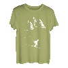 Skifahrer Mountain Geschenk für Skifahren und Bergsteigen. T-Shirt