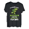 Ich werde nicht aufgeben aber Fluchen- Joggen Schildkröte T-Shirt
