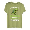 Ich werde nicht aufgeben aber Fluchen- Joggen Schildkröte T-Shirt