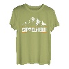 Gipfelheld Bergsteiger klettern Gipfelsport Berge Männer T-Shirt