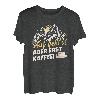 Auf Geht'S Aber Erst Kaffee Bergwandern Wanderer T-Shirt