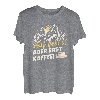 Auf Geht'S Aber Erst Kaffee Bergwandern Wanderer T-Shirt