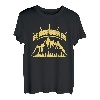 Bergführer Wanderer und Bergsteiger klettern Wandern T-Shirt