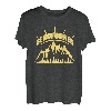 Bergführer Wanderer und Bergsteiger klettern Wandern T-Shirt